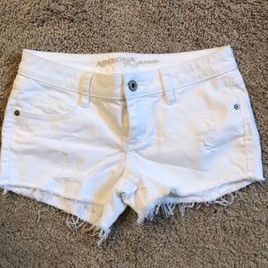 Arizona distressed jean shorts